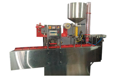 Popcorn & Snacks Glass Packing Single Line Machine With Nitrogen Filling